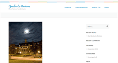 Desktop Screenshot of graduatereviews.com